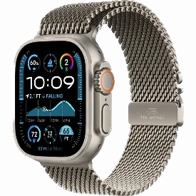 Apple Watch Ultra 2 2024 49 мм, S, Natural Titanium Case with Milanese Loop
